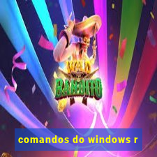 comandos do windows r